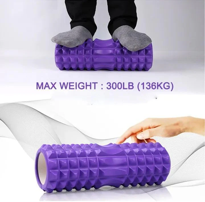 فوم رول للتمارين والاستشفاء العضلي – Foam Roller عالي الكثافة لتدليك العضلات وتمارين اليوجا والفيتنس – مناسب للجيم والتمارين المنزلية - Image 8