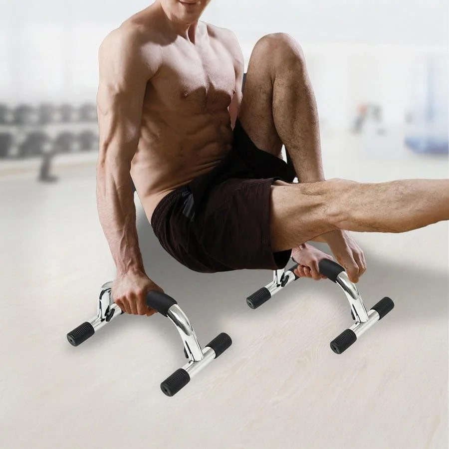 حامل بوش اب احترافي Push Up Bars – جهاز تمارين الضغط لتقوية الصدر والذراع – مقابض رياضية مانعة للانزلاق – تصميم فولاذ قوي للتمارين المنزلية والجيم - Image 2