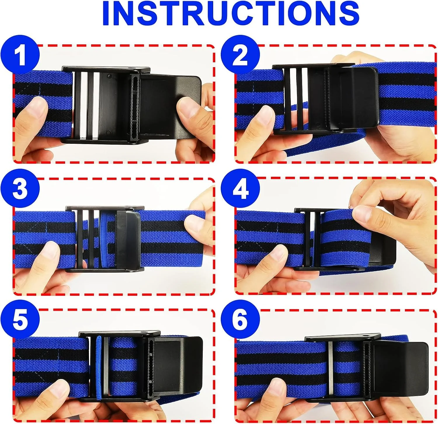 4Pcs Blood Flow Bands for Lean Muscle Gain Fast Arms Legs Fitness Exercise Muscle Growth Anti Slip for Men Women - Image 7
