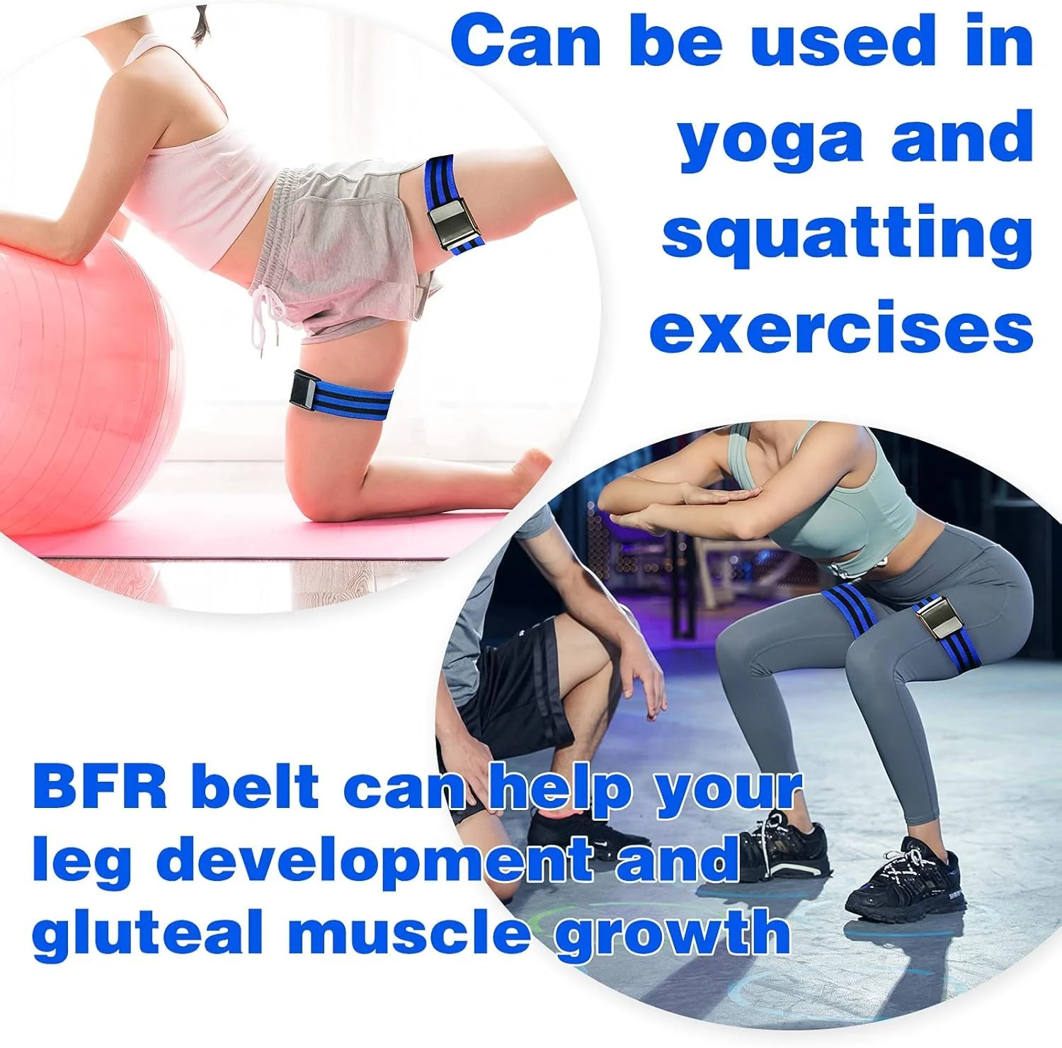 4Pcs Blood Flow Bands for Lean Muscle Gain Fast Arms Legs Fitness Exercise Muscle Growth Anti Slip for Men Women - Image 9