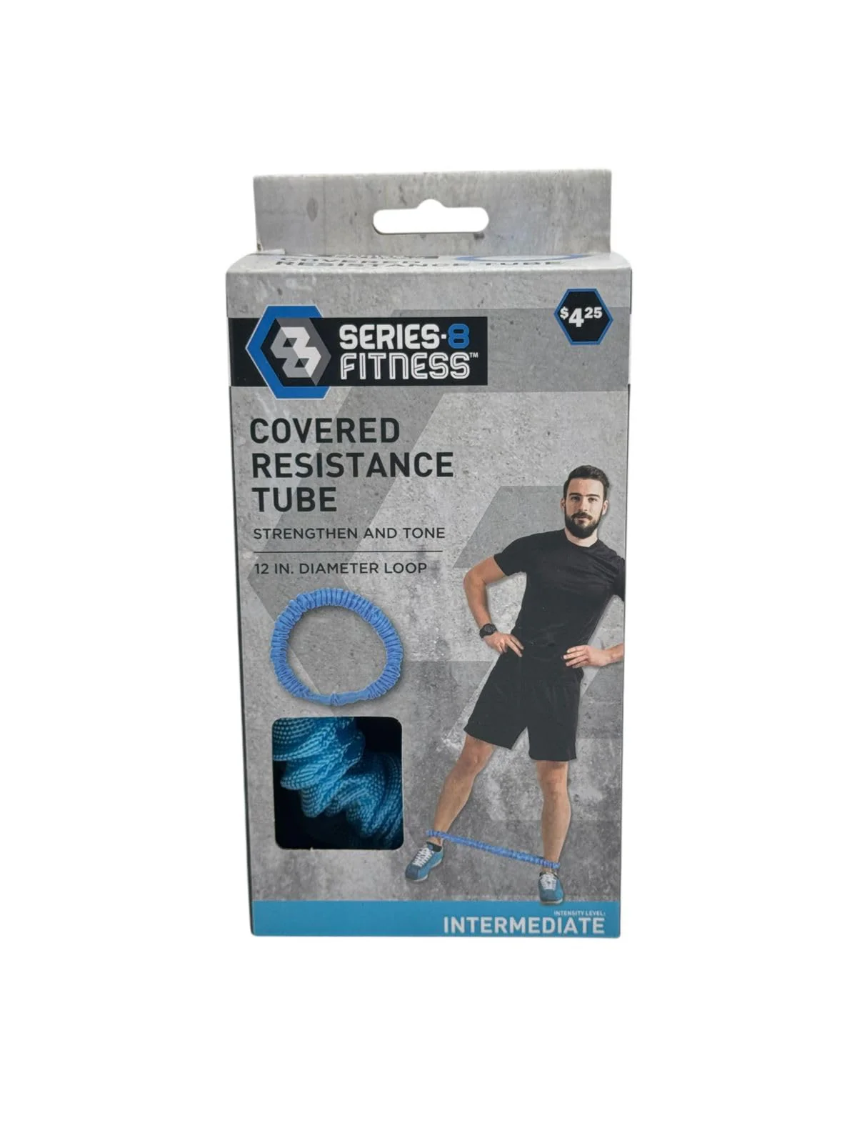 12 Inch Covered Resistance Band Workout Bands for Women and Men, Anti-Slip Elastic Band for Legs and Legs Exercise, Fitness, Home Workout, Gym - Image 3