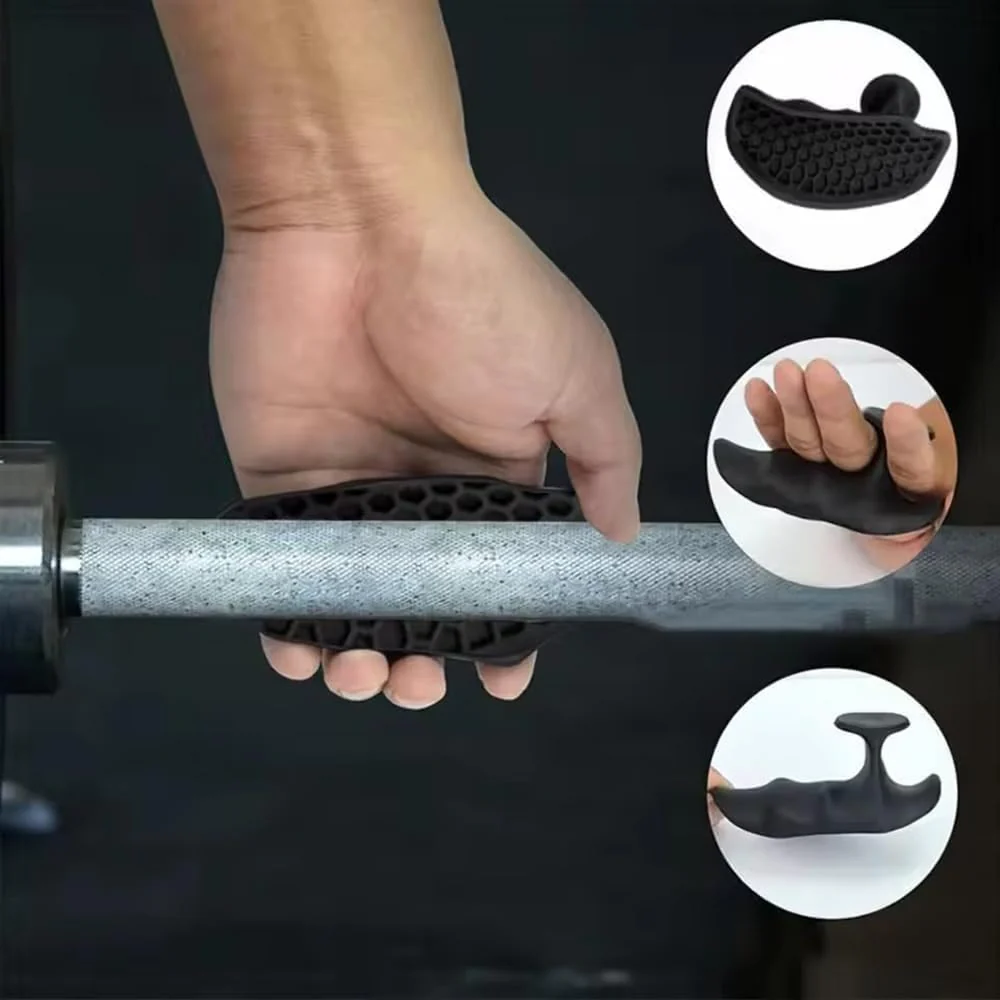 SportQ Weight Lifting Gloves for Men & Women - Anti-Slip Silicone Grips to Protect Hand from Blisters & Blisters – Comfortable & Lightweight Weightlifting Grippad for Gym Use - Image 4