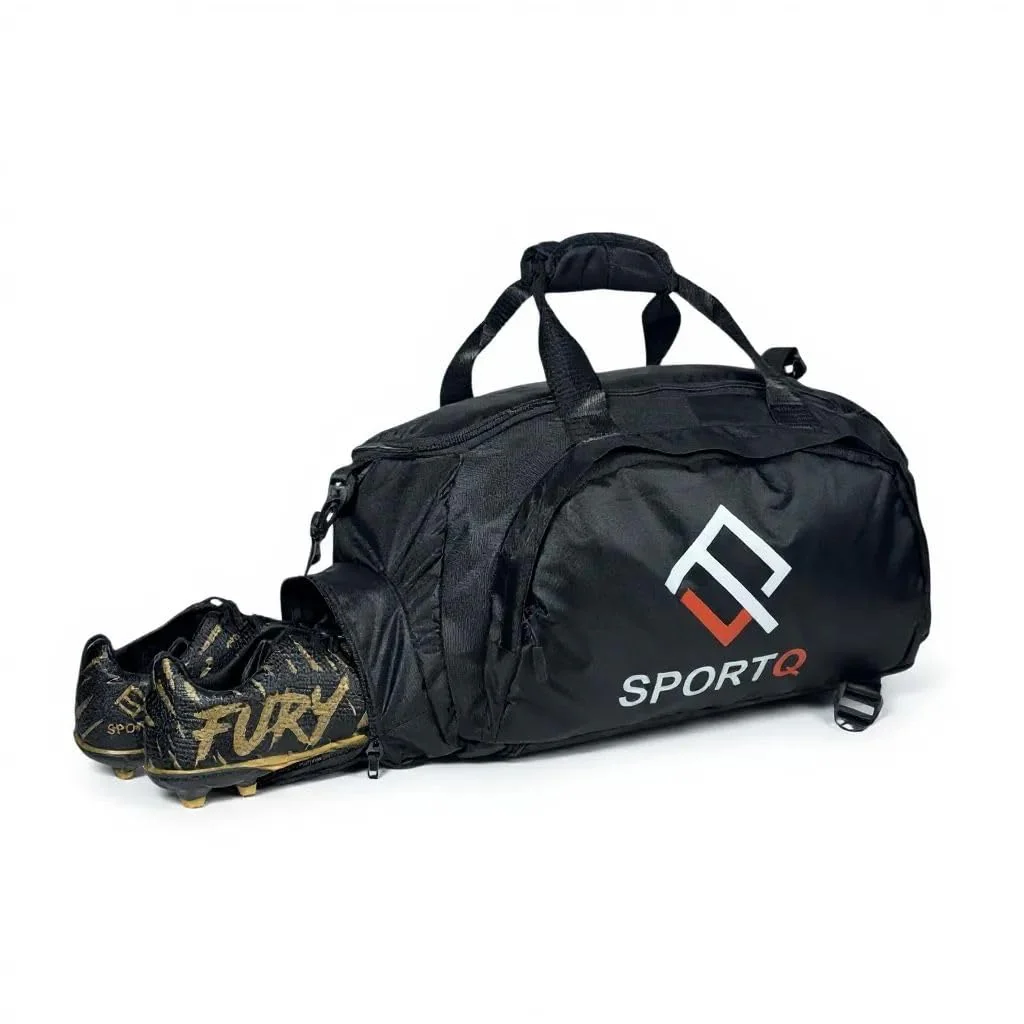 SportQ Multifunctional Sports Bag – Gym & Travel Bag, Lightweight and Practical Large Size for Carrying Clothes, Shoes & Accessories – Your Perfect Friend for Workouts and Trips (Grey) - Image 7