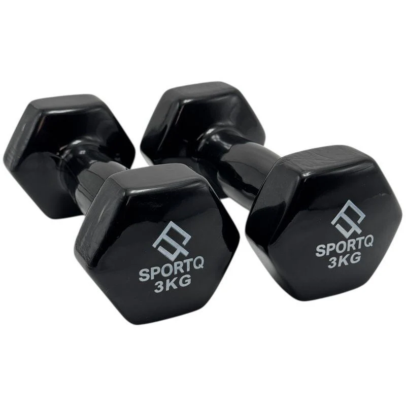 SportQ Hex Dumbbell Pair 1 to 5 Kg – Non-Slip & Rustproof Neoprene Coated Hand Weights for Strength Training & Muscle Toning – Suitable for Women, Men, Home, Gym (2 Pack) - Image 11