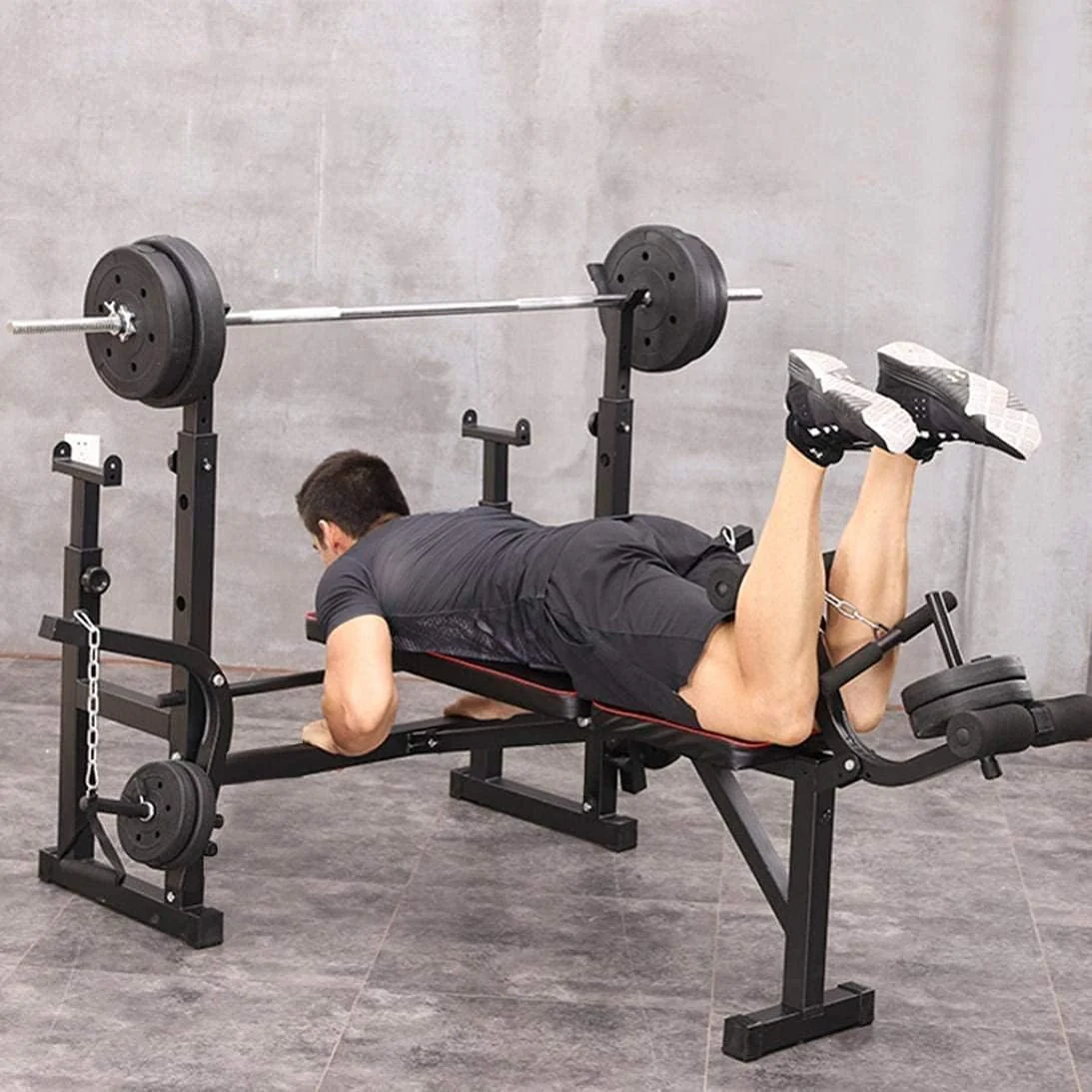 SportQ️ Home Gym Machine for Multi-Use Workout - Adjustable Bench for Chest and Pull Ups, Arms, Legs and Back, for Home Gym All in Your Home 350kg - Image 5