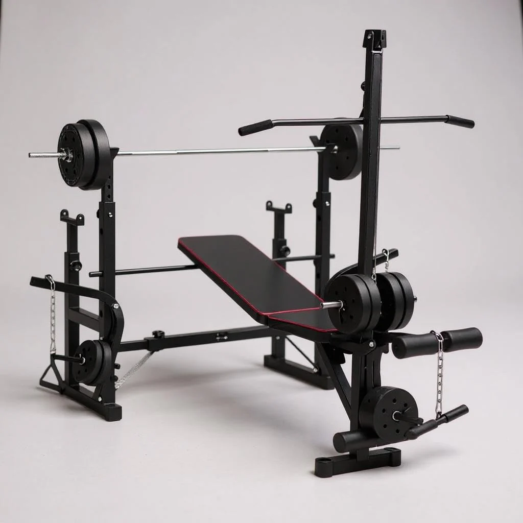 SportQ️ Home Gym Machine for Multi-Use Workout - Adjustable Bench for Chest and Pull Ups, Arms, Legs and Back, for Home Gym All in Your Home 350kg - Image 8