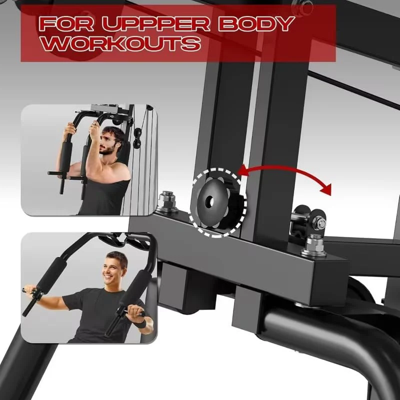 SportQ Multifunctional Home Gym | All-Inclusive Exercise Station for Chest, Back, Arms and Legs with Built-in Weights and Powerful Pulley System – Complete Fitness Machine for Home 100 lbs - Image 6