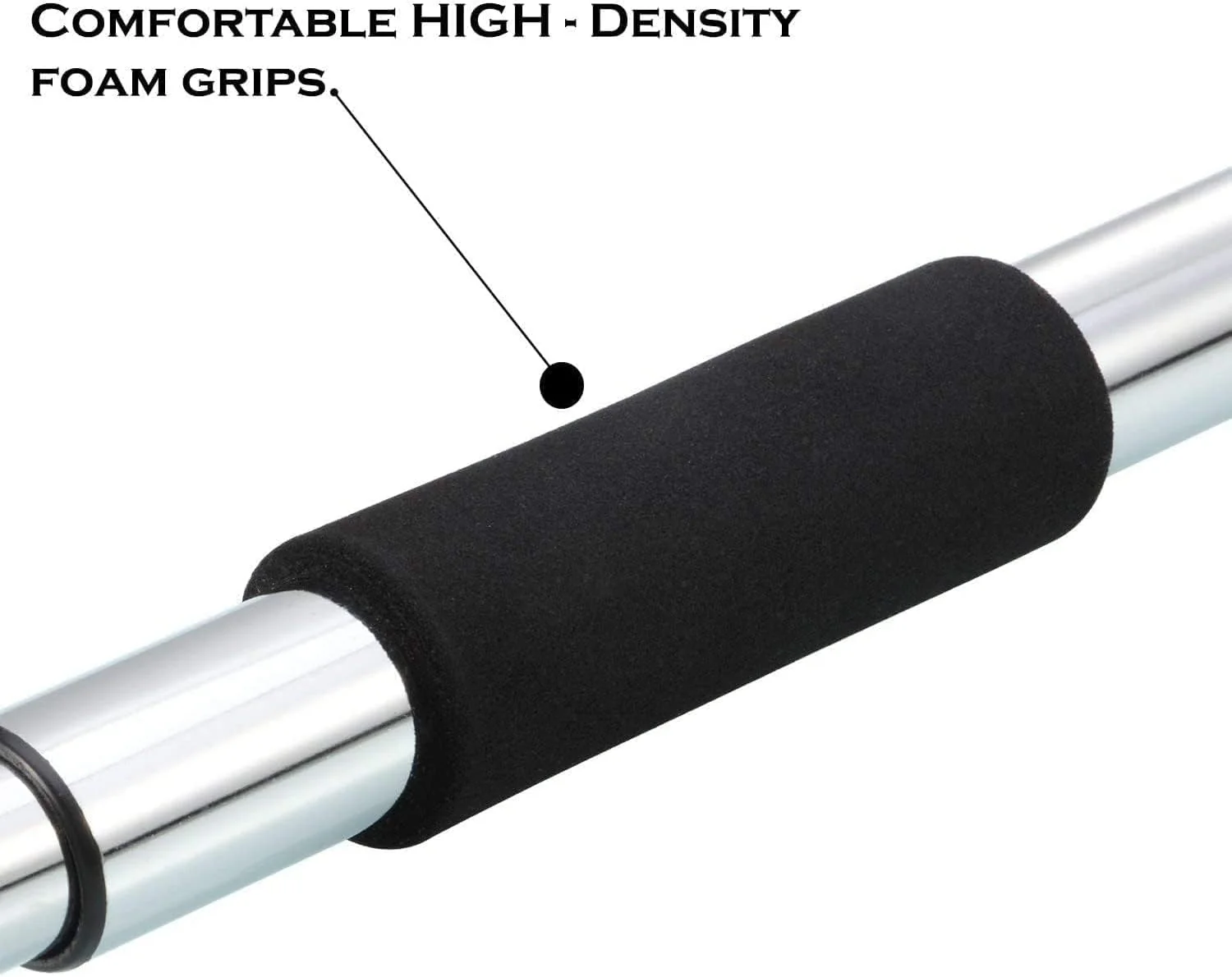 SportQ Home Entrance Gym Exercise Bar 62-100cm Gym Exercise Bar Brain Exercise Fitness Adjustable Size - Image 4