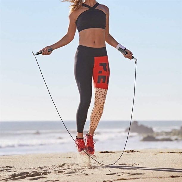 SportQ Speed Jump Rope – Adjustable Steel Wire with Light Aluminum Handles | Ideal for Crossfit, Boxing & Cardio Workouts | Suitable for Men and Women – Multiple Colors - Image 4