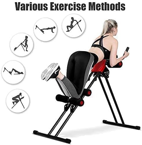 SportQ Abdominal Exerciser – Abdominal & Waist Trainer with 4 Resistance Levels & LCD Display – Foldable & Space Saving – Suitable for Full Body Workout & Core Strength – Load 110kg - Image 6