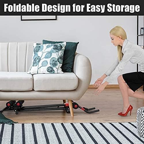 SportQ Abdominal Exerciser – Abdominal & Waist Trainer with 4 Resistance Levels & LCD Display – Foldable & Space Saving – Suitable for Full Body Workout & Core Strength – Load 110kg - Image 8