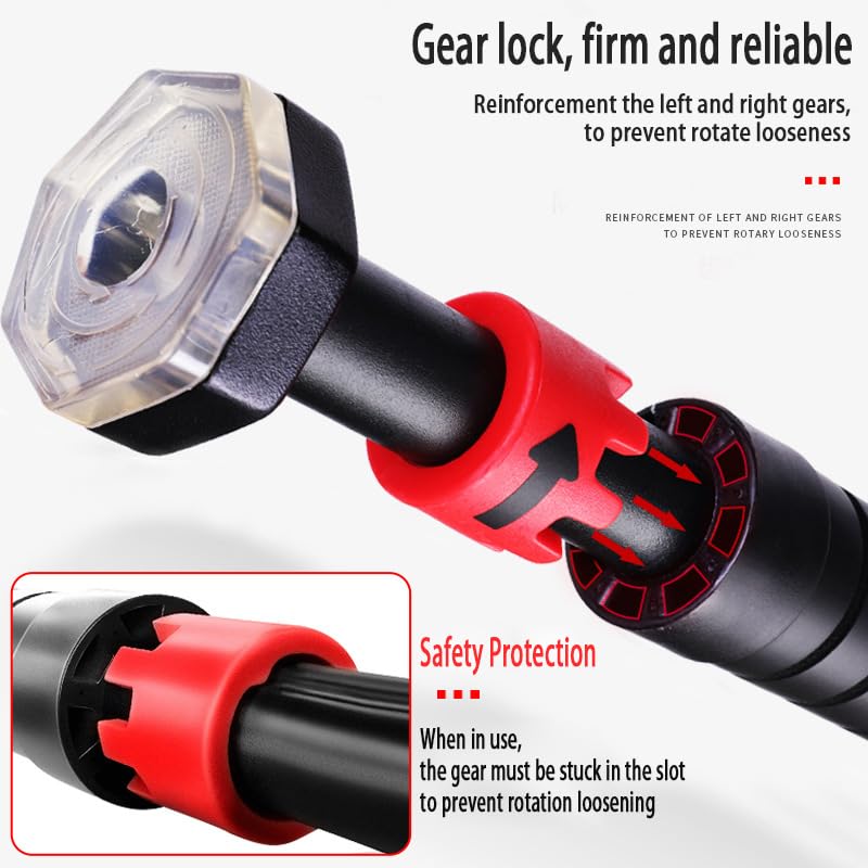 SportQ Adjustable Door Pull Up From 60 To 100 Cm – Easy To Install And Disassemble Without Any Tools Double Safety System Against Disassembly During Exercise – Strong Materials Withstand High Weights - Image 6