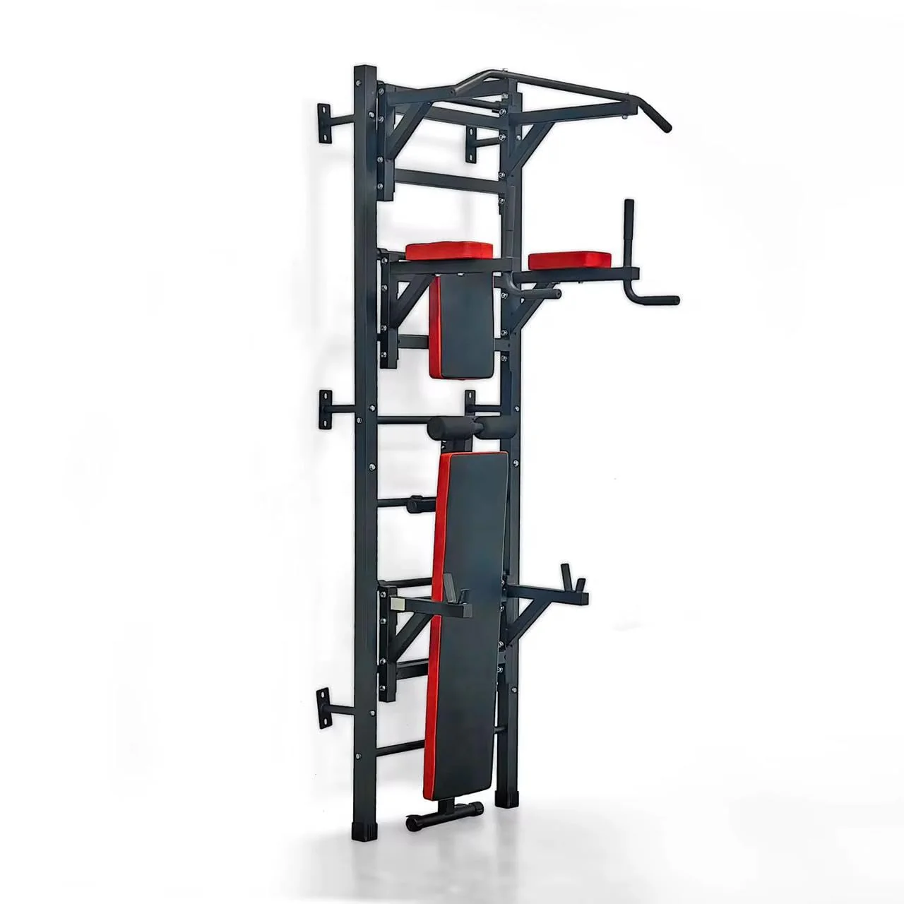 SportQ Multifunctional Home Gym Machine with Pull-Up and Abdominal Workout Stand – Strong Wall Device for Comprehensive Exercises for Chest, Arm, Abdominal - Image 2