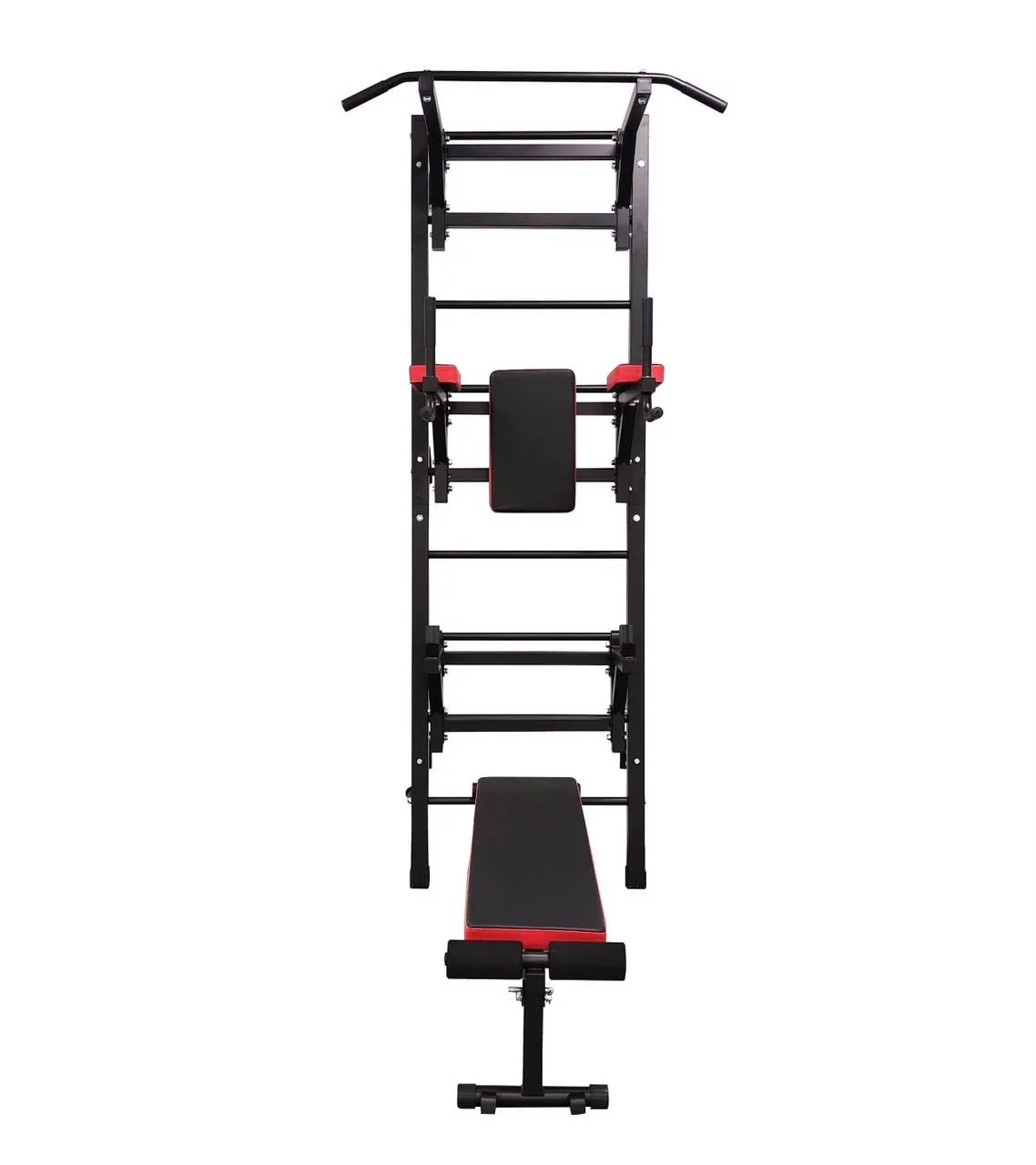 SportQ Multifunctional Home Gym Machine with Pull-Up and Abdominal Workout Stand – Strong Wall Device for Comprehensive Exercises for Chest, Arm, Abdominal - Image 4
