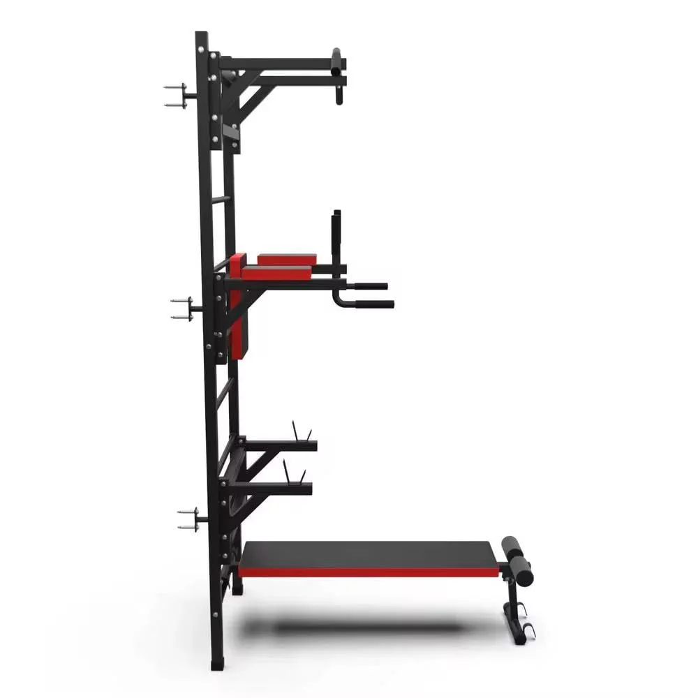 SportQ Multifunctional Home Gym Machine with Pull-Up and Abdominal Workout Stand – Strong Wall Device for Comprehensive Exercises for Chest, Arm, Abdominal - Image 5