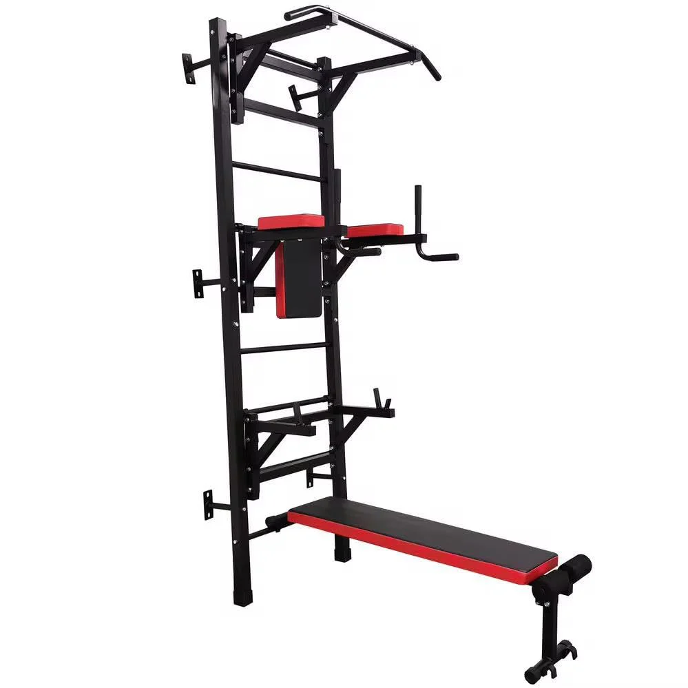 SportQ Multifunctional Home Gym Machine with Pull-Up and Abdominal Workout Stand – Strong Wall Device for Comprehensive Exercises for Chest, Arm, Abdominal - Image 6