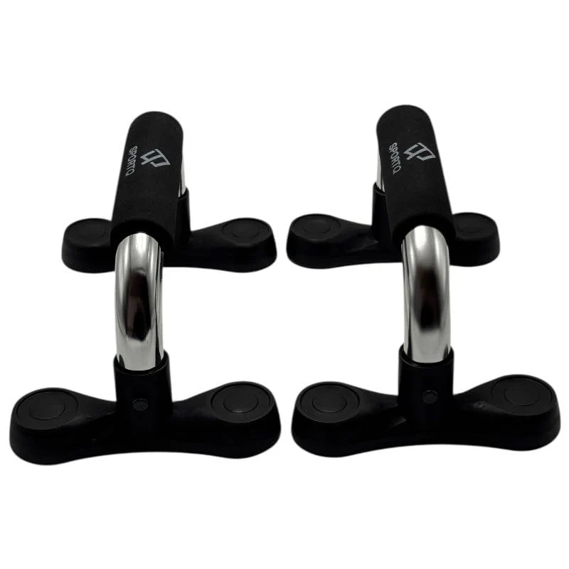 SportQ Professional Push Up Grips – Ergonomic Anti-Slip Design Helps You Perform Push-Ups with Full Hand Support and Improves Upper Body Strength for Workout at Home or Gym
