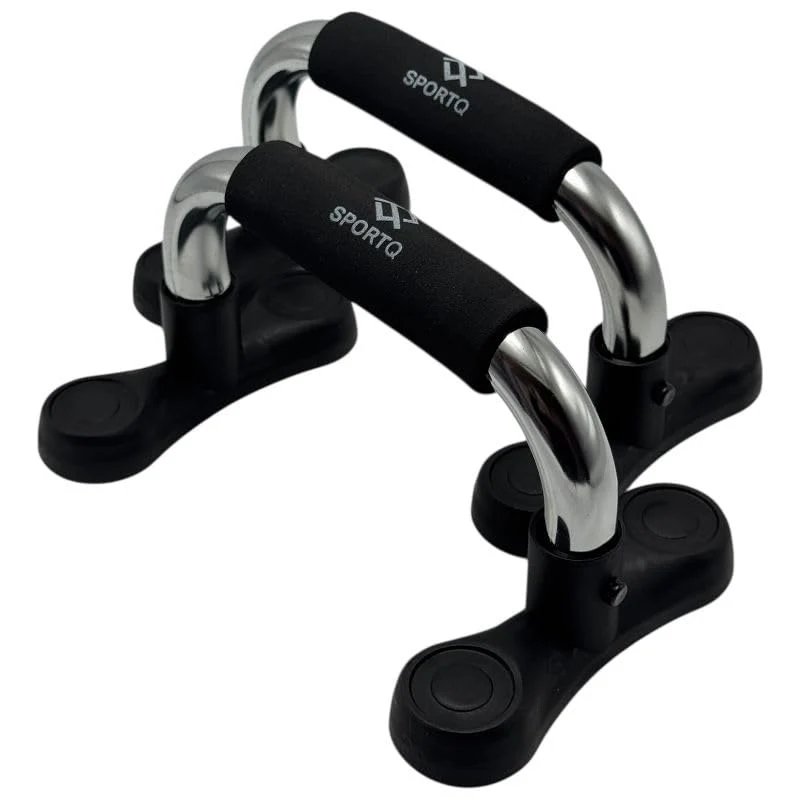 SportQ Professional Push Up Grips – Ergonomic Anti-Slip Design Helps You Perform Push-Ups with Full Hand Support and Improves Upper Body Strength for Workout at Home or Gym - Image 4
