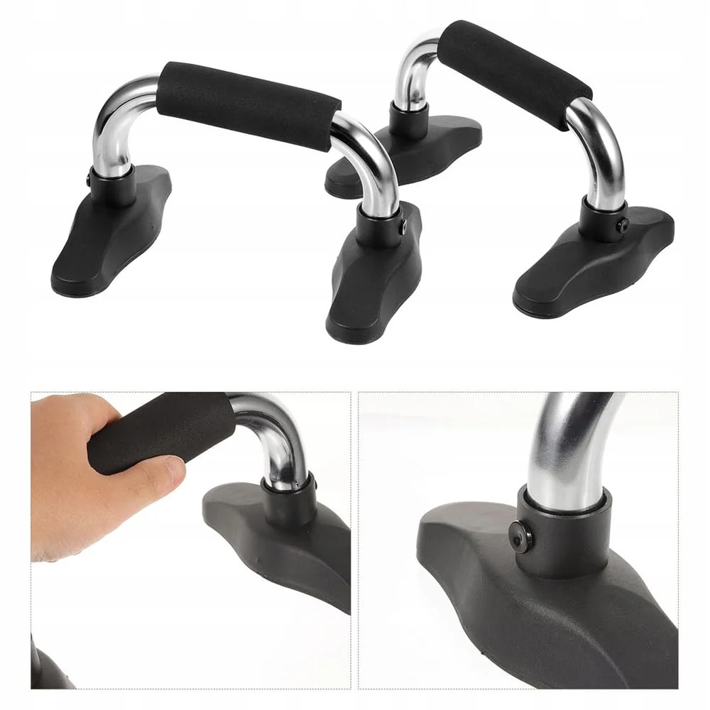 SportQ Professional Push Up Grips – Ergonomic Anti-Slip Design Helps You Perform Push-Ups with Full Hand Support and Improves Upper Body Strength for Workout at Home or Gym - Image 5