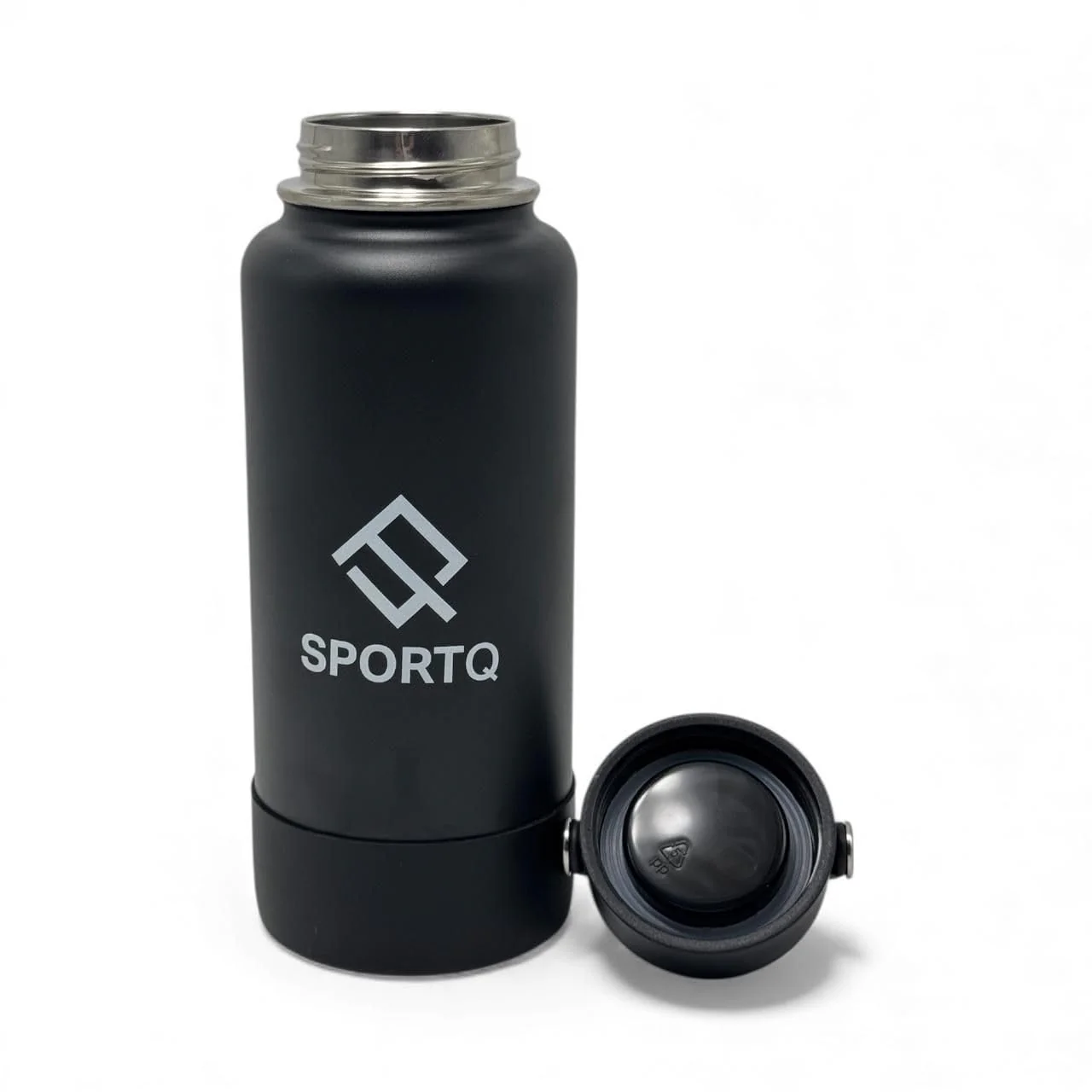 SportQThermal Water Bottle 1000ml SUS304 Stainless Steel – 6 Hours Hot & 12 Hours Cold – Leakproof Water Bottle with Strong Handle – Suitable for Gym, Trips, School (SetGo Bottle) - Image 5