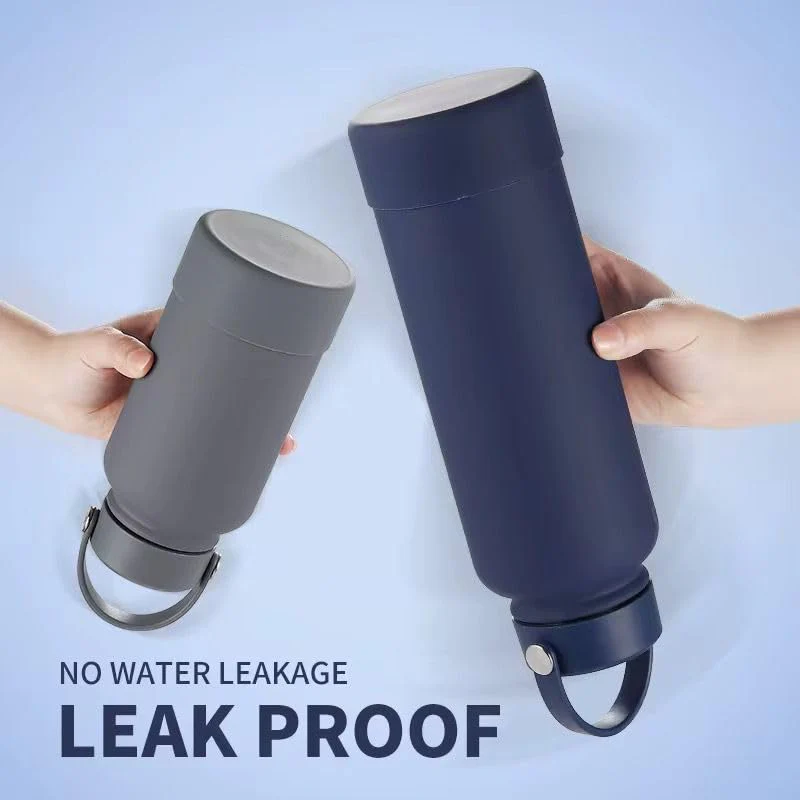SportQThermal Water Bottle 1000ml SUS304 Stainless Steel – 6 Hours Hot & 12 Hours Cold – Leakproof Water Bottle with Strong Handle – Suitable for Gym, Trips, School (SetGo Bottle) - Image 6