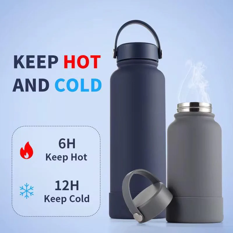 SportQThermal Water Bottle 1000ml SUS304 Stainless Steel – 6 Hours Hot & 12 Hours Cold – Leakproof Water Bottle with Strong Handle – Suitable for Gym, Trips, School (SetGo Bottle) - Image 8