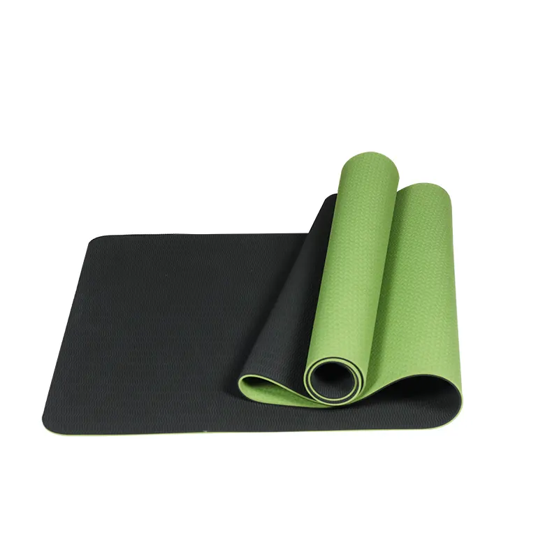 TPE Premium SportQ Non Slip Yoga Mat 6mm Thick – Light & Eco-Friendly Yoga Mat with Carrying Bag, Sweat & Water Resistant for Home Workout, Gym, Pilates, Yoga, Abdominal Workouts 183x61cm - Image 14