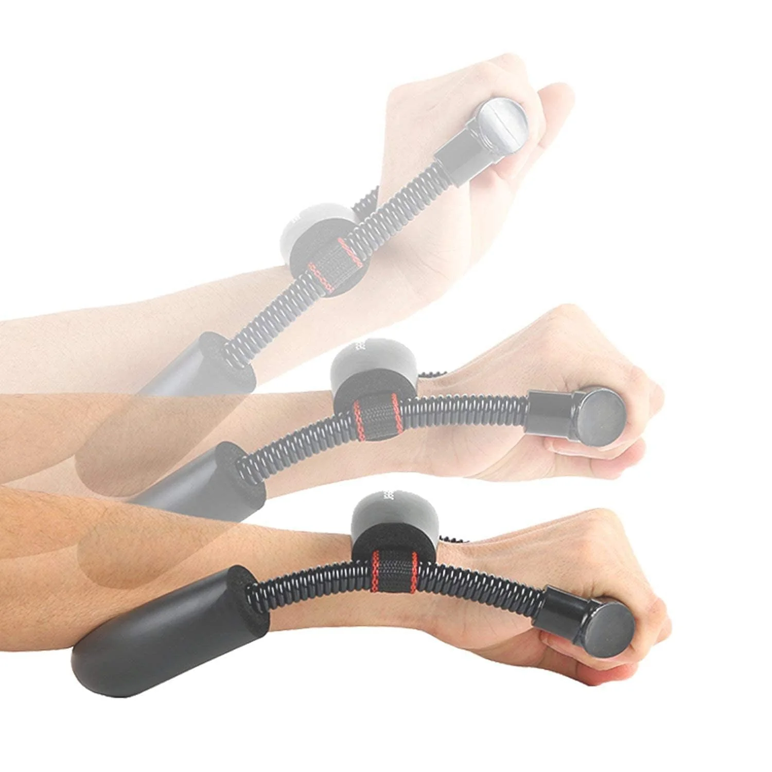 SportQ Wrist Strengthener Hand Grip Workout Wrist Strengthener Forearm Armband Hand Developer Hand Hand Developer Power Trainer Home Gym Workout Equipment - Image 7
